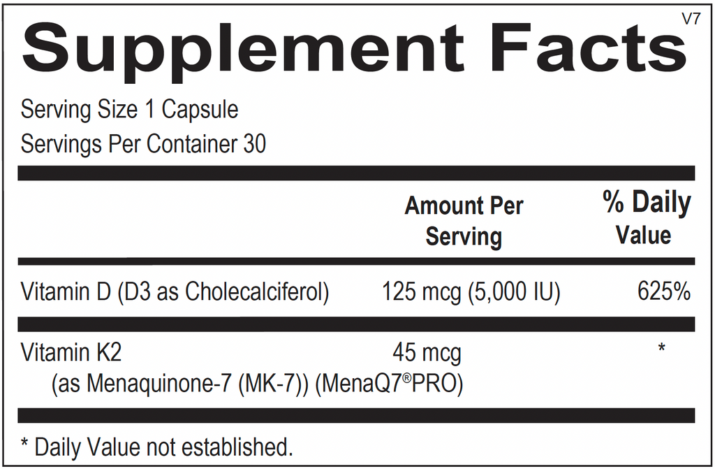 Essential Vitamin D w/K
