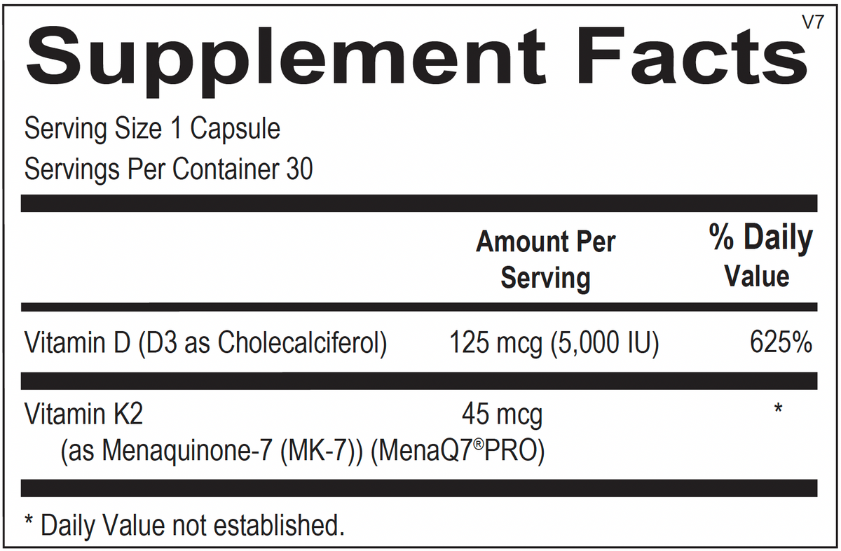 Essential Vitamin D w/K