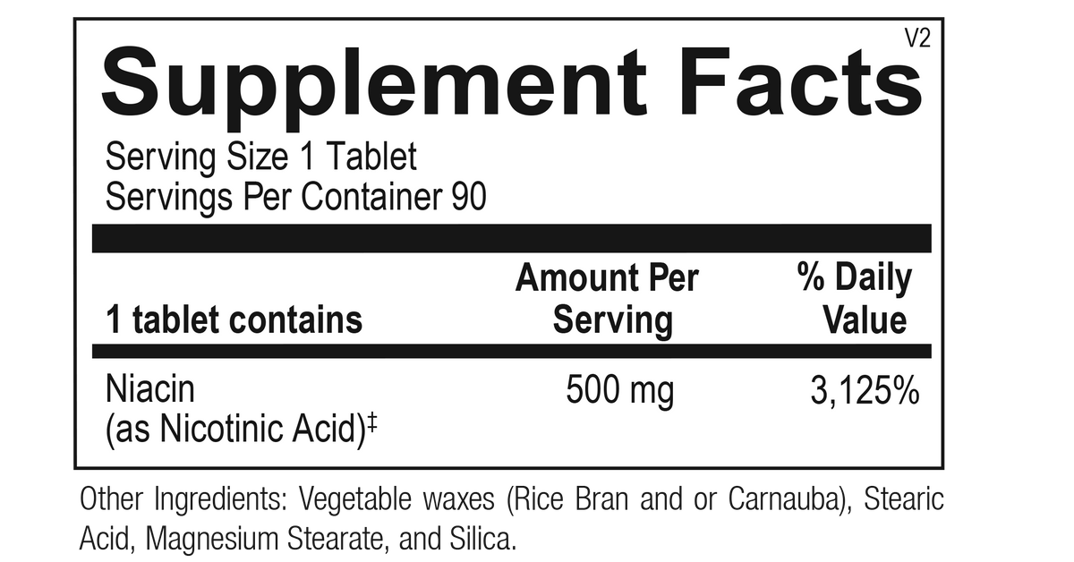 Time Release Niacin
