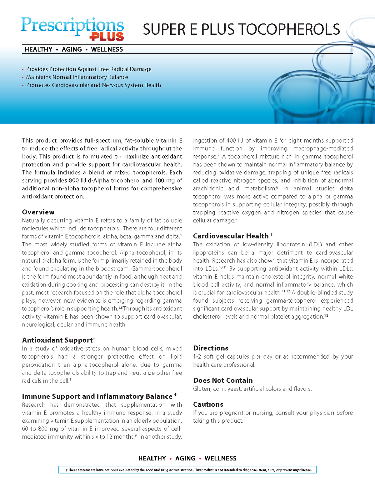 Super E Plus Tocopherols