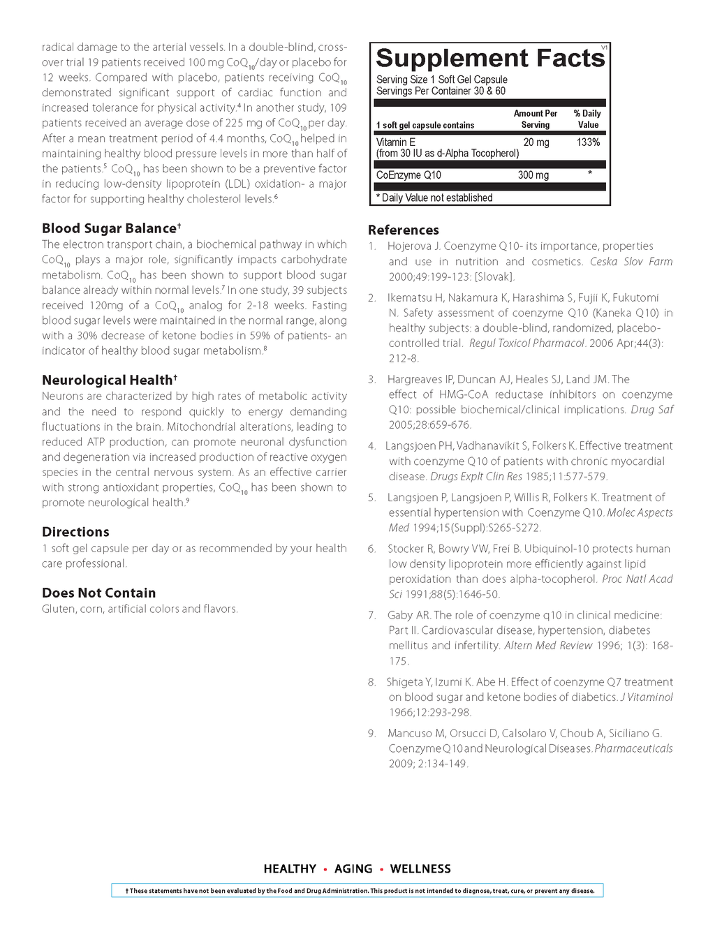 Ultra COQ10-300 Ubiquinone